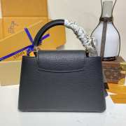 Uubags Louis Vuitton M12135 Capucines MM Bag In Black 31.5x20x11cm - 2