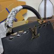 Uubags Louis Vuitton M12135 Capucines MM Bag In Black 31.5x20x11cm - 4
