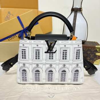 Uubags Louis Vuitton x Fornasetti Capucines Bag 31.5x20x11cm