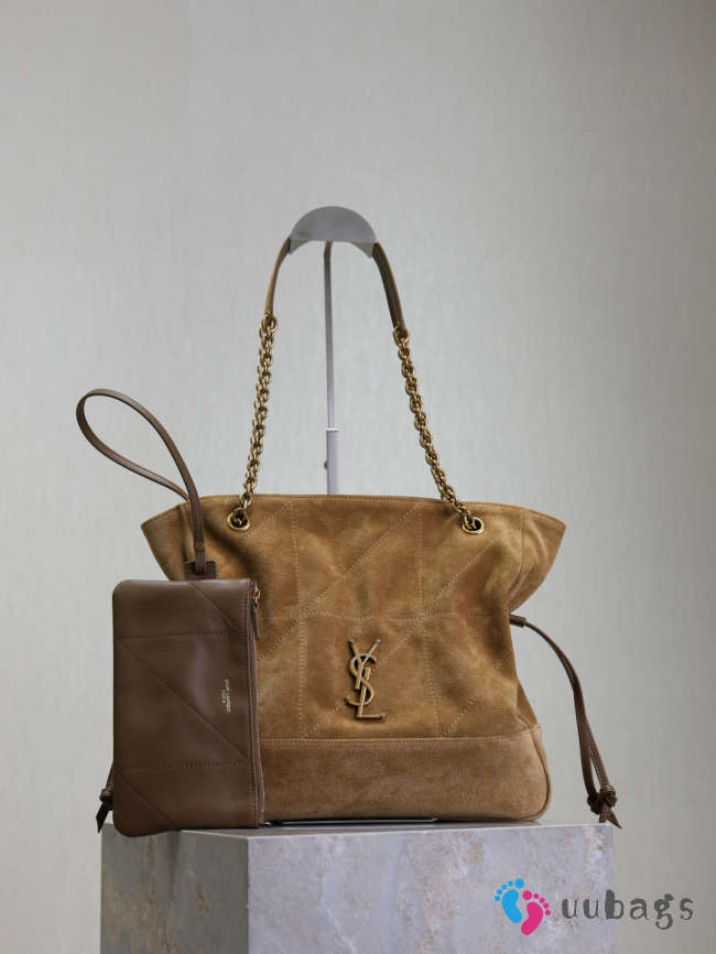 Uubags YSL Jamie shopping bag in suede 35x35x10cm - 1
