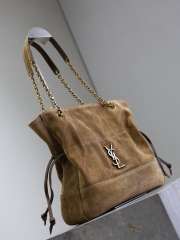 Uubags YSL Jamie shopping bag in suede 35x35x10cm - 5