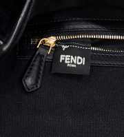 Uubags Fendi Baguette Bag In Black Suede Leather 28x6.5x13.5cm  - 5