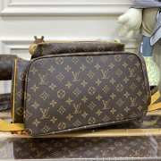 Uubags Louis Vuitton Trio Backpack Monogram Brown 38x21x44cm - 6