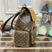 Uubags Louis Vuitton Trio Backpack Monogram Brown 38x21x44cm - 5