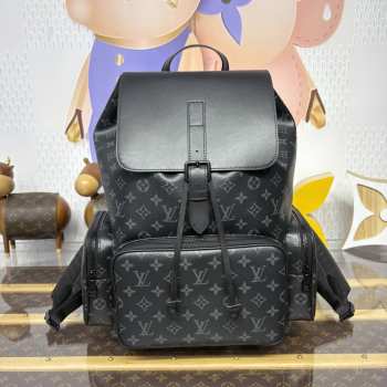 Uubags Louis Vuitton M45538 Trio Backpack Monogram Black 38x21x44cm