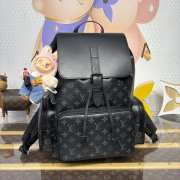 Uubags Louis Vuitton M45538 Trio Backpack Monogram Black 38x21x44cm - 5