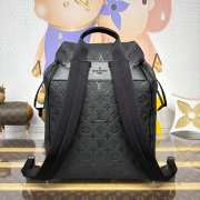Uubags Louis Vuitton M23127 Montsouris Backpack In Black 32x40x19cm - 3