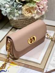 Uubags Dior 30 Montaigne Avenue In Pink 22.5x12.5x6.5cm - 5