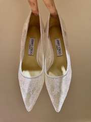 Uubags Jimmy Choo high heels in White 6.5/8.5cm - 1