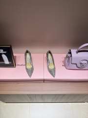 Uubags Jimmy Choo high heels in Grey 6.5/8.5cm - 6