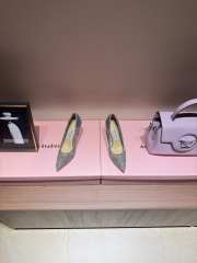 Uubags Jimmy Choo high heels in Grey 6.5/8.5cm - 2
