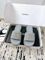 Uubags Chanel flat in blue - 1