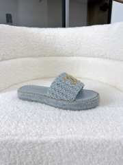 Uubags Chanel flat in blue - 6