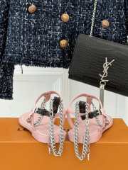 Uubags Louis Vuitton flip flop in pink - 4