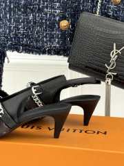 Uubags Louis Vuitton 1AHKZ7 Vibe Slingback Pump In Black 5.5cm - 6