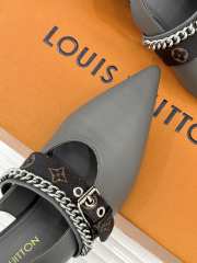 Uubags Louis Vuitton 1AHKZ7 Vibe Slingback Pump In Grey 5.5cm - 3