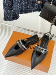 Uubags Louis Vuitton 1AHNA3 Vibe Slingback Flat Ballerina - 6