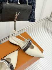 Uubags Louis Vuitton 1AHNAZ Vibe Slingback Flat Ballerina - 3