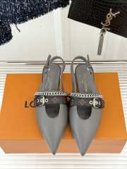 Uubags Louis Vuitton 1AHNBV Vibe Slingback Flat Ballerina - 4