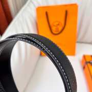 Uubags Hermes belt in black 3.2cm - 2