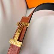Uubags Hermes belt in tan 3.2cm - 2