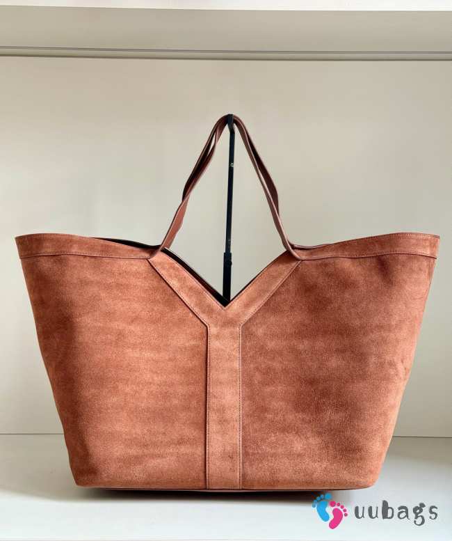 Uubags YSL Y tote in suede bag 37x32x22–27cm  - 1