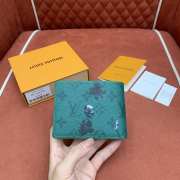 Uubags Louis Vuitton M14878 Slender Wallet In Golf Green 11x8.5x2cm - 3