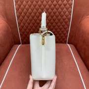 Uubags Louis Vuitton M12936 Capucines BB bag quartz white/bleached blue/snow white - 5