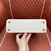 Uubags Louis Vuitton M12936 Capucines BB bag quartz white/bleached blue/snow white - 6