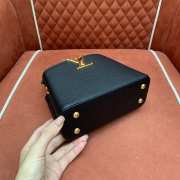 Uubags Louis Vuitton M12936 Capucines Mini Bag In Black 21x14x8cm - 3