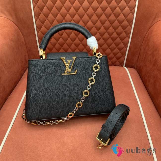 Uubags Louis Vuitton M12936 Capucines BB bag in black 27x17x9cm - 1