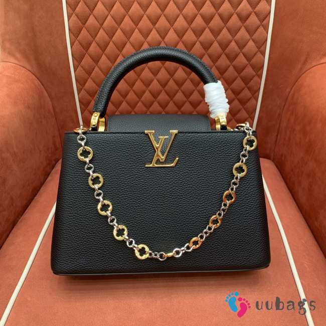 Uubags Louis Vuitton M12936 Capucines MM bag in black 31.5x20x11cm - 1