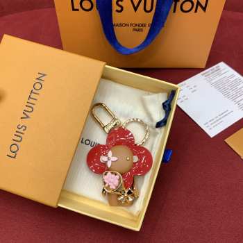 Uubags Louis Vuitton M02212 Vivienne Xmas Keychains and Bag Accessorie Red