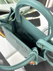 Uubags Loewe A5 2Way Bag Shoulder Bag Leather Light Blue 21x17x6cm - 3