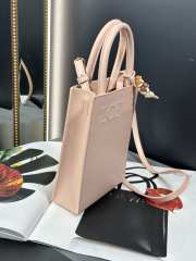 Uubags Loewe A5 2Way Bag Shoulder Bag Leather Light Orange 21x17x6cm - 4