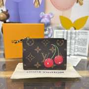 Uubags Louis Vuitton M13420 New LV x TM Lisa Wallet 9x11.5x1.5cm - 1