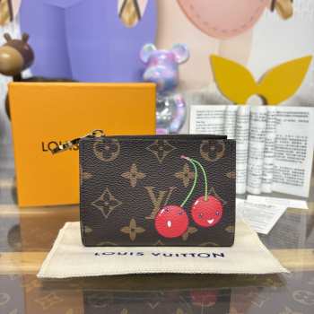 Uubags Louis Vuitton M13420 New LV x TM Lisa Wallet 9x11.5x1.5cm