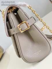 Uubags Louis Vuitton M14973 Anytime Flap Bag Tourterelle Gray 29.5x18.5x9.5cm - 4