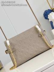 Uubags Louis Vuitton M14973 Anytime Flap Bag Tourterelle Gray 29.5x18.5x9.5cm - 3