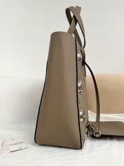 Uubags Valentino Garavani Nellcôte shopping bag in grey 40x30x13cm - 5