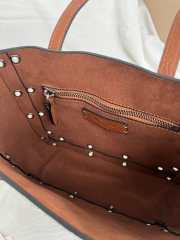 Uubags Valentino Small Garavani Nellcôte shopping bag brown 21x16x5cm - 3
