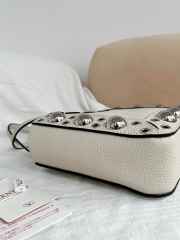 Uubags Valentino Small Garavani Nellcôte shopping bag white 21x16x5cm - 2