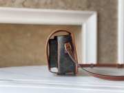 Uubags Celine medium Folco bag in Triomphe canvas and calfskin 18.5x17x7cm - 6