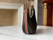 Uubags Celine Medium Ava Strap Bag in Black/Tan Smooth Calfskin 24.5x17x9cm - 5