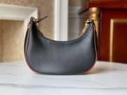 Uubags Celine Medium Ava Strap Bag in Black/Tan Smooth Calfskin 24.5x17x9cm - 3