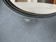 Uubags Celine Medium Ava Strap Bag in Black/Tan Smooth Calfskin 24.5x17x9cm - 2