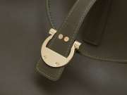 Uubags Ferragamo tote bag in olive green 38x26x17cm - 6