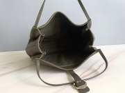 Uubags Ferragamo tote bag in olive green 38x26x17cm - 5