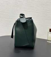 Uubags Loewe large Puzzle Edge bag in evergreen classic calfskin 32.5x14.5x23.5cm - 2