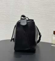 Uubags Loewe large Puzzle Edge bag in black classic calfskin 32.5x14.5x23.5cm - 2